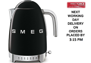 Smeg KLF04BLUK Black Retro 50's Style Smeg Klf04Bluk Variable Temperature