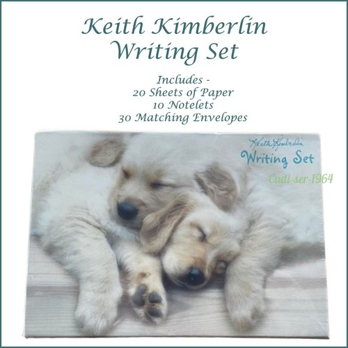 Keith Kimberling Letter Writing Set Gift Set Labrador Dog Lover NEW - Picture 4 of 24