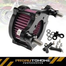 Motorcycle Air Cleaner Intake Filter For Harl...