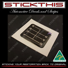 <!--F#f_0-->VL Shift Pattern Console Badge/Decal - Holden HSV SV Walkinshaw - 6 Speed<!--F/-->