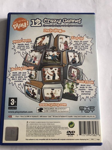 PlayStation 2 Game - Eye Toy Play - Maybe PS3 Compatible - Picture 3 of 6
