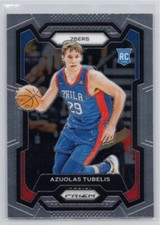 2023-24 Panini Prizm #283 Azuolas Tubelis Philadelphia 76ers RC