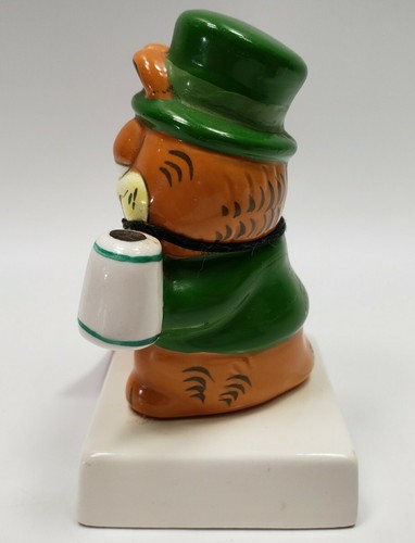 Garfield Enesco Ceramic Figurine / NOS / "We're All Irish One Day A Year" - Picture 4 of 11