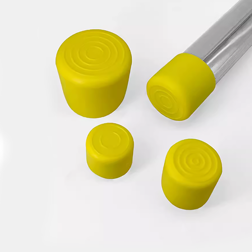Yellow Soft Caps End PVC Covers Furniture Table Feet Floor Protectors 15mm-50mm - Picture 3 of 30