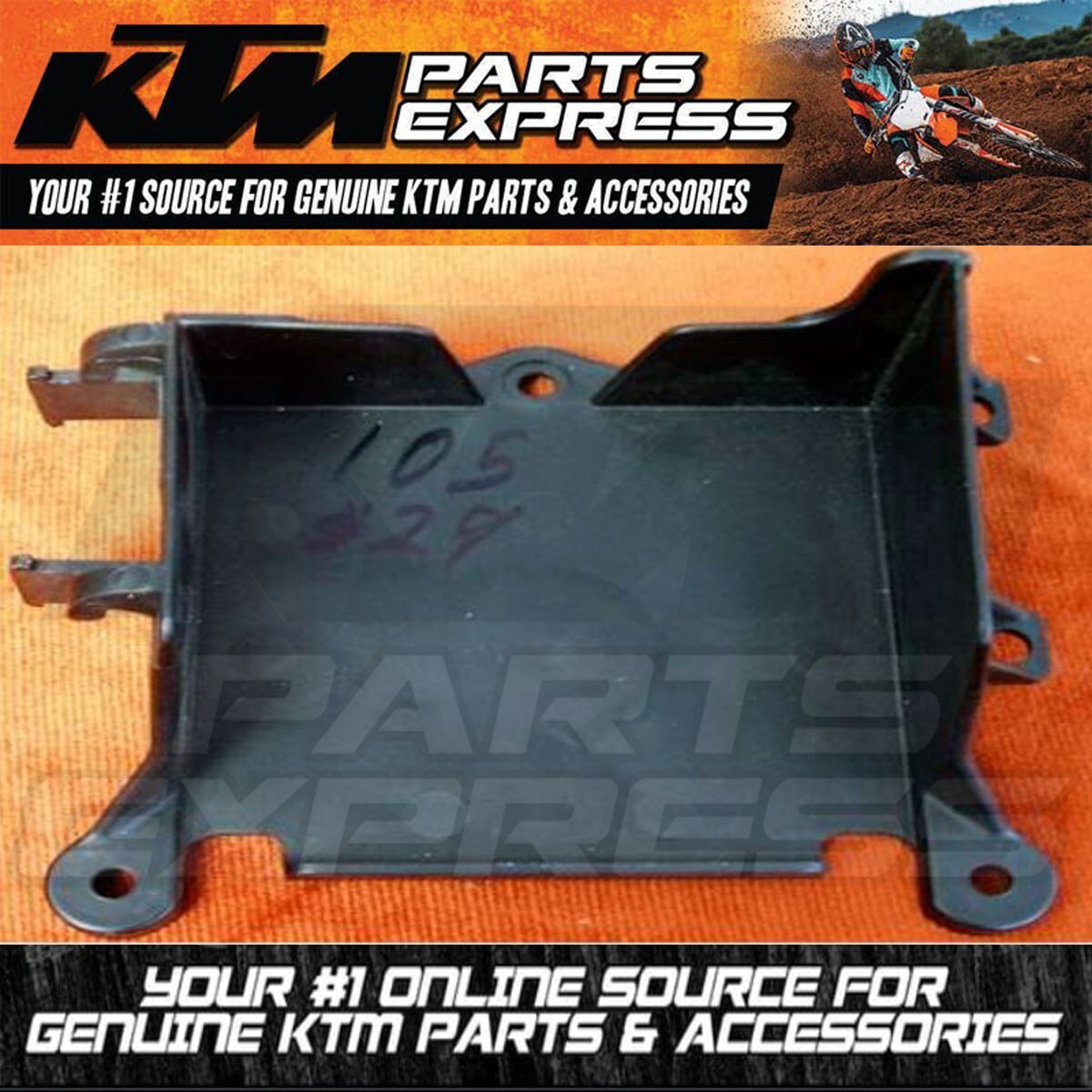 NEW OEM KTM BATTERY CARRIER PLASTIC BLACK 250 400 450 535 XCF EXC