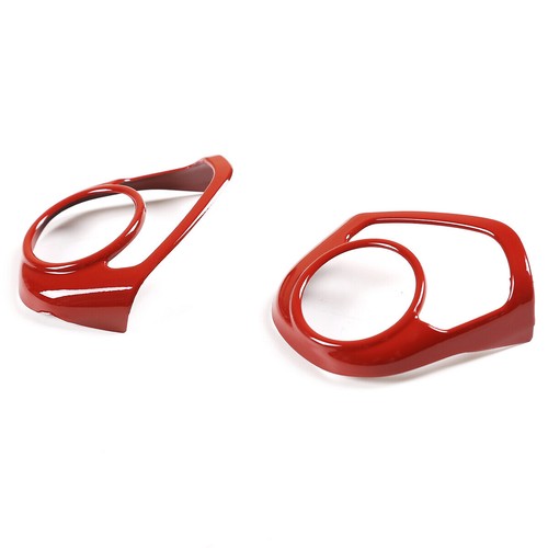 ABS Red Carbon fiber Steering wheel button trim For Toyota 86 Subaru BRZ 17-21 - Picture 10 of 12