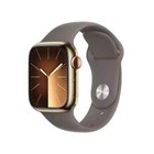 Apple Watch Series 9 45mm Stal nierdzewna Złoty Sport Brązowy M/L NOWY*ORYGINALNE OPAKOWANIE*HANDLE