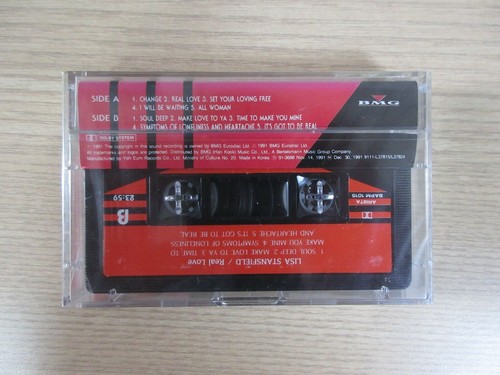 Lisa Stansfield - Real Love 1991 Korea Cassette Tape Sealed NEW - Picture 2 of 3