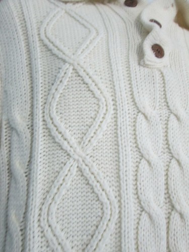 Sears Sportswear Vintage Cable Knit Sweater Pullover Mens M Winter Fall Fashion - Picture 4 of 8