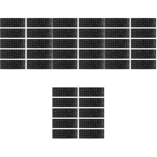 4 Pack Spanische Tastaturaufkleber Notizbuch Mit Tastaturaufklebern - Bild 9 von 12