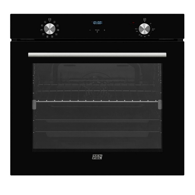 Horno NEW POL NWH75HG75B Negro Vapor Clean HotAirShield