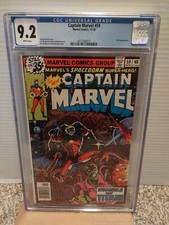 CAPTAIN MARVEL #59 CGC 9.2  "Marvel Comics" 1978 🇺🇸