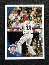 CHRIS YOUNG #US-124 2010 Topps Update Series QTY Arizona Diamondbacks