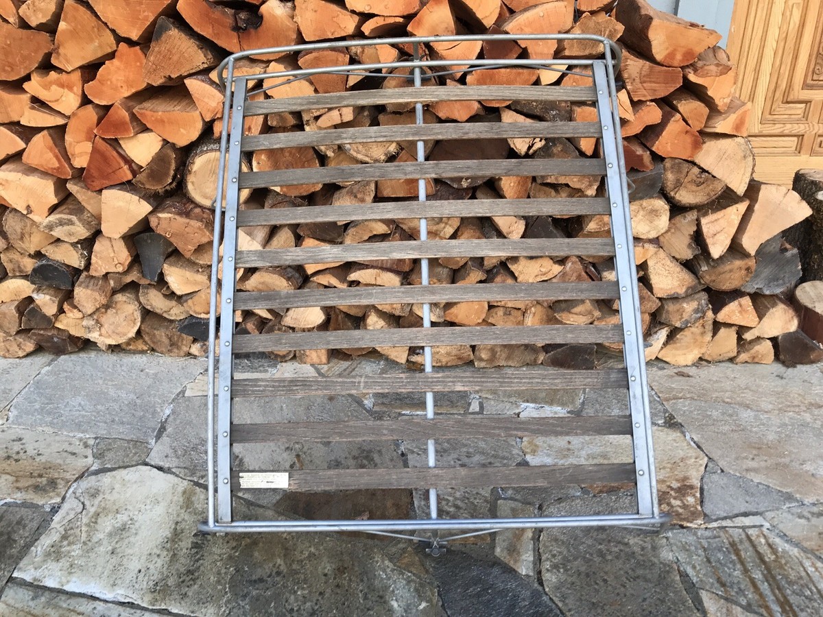 Vintage VW BUG Wood Slat Roof Rack Original German Volkswagen