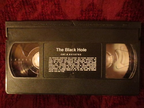 The Black Hole VHS 1999 Anchor Bay Collectors Edition Sci-Fi Robert Forster - Picture 4 of 4