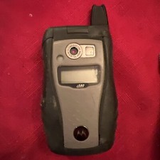 Motorola i580 Nextel Flip Phone Black Gray