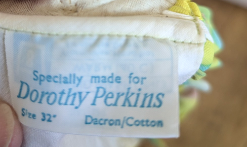 Conjunto de bikini Dorothy Perkins vintage años 60 Reino Unido 4-8 (ver detalles) - Imagen 4 de 11