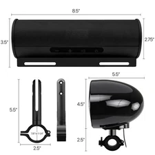 Waterproof Bluetooth Motorcycle Stereo 4 Speaker Soundbar Audio Radio MP3 System