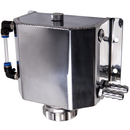 1L Coolant Radiator Overflow Recovery Water Tank Bottle Aluminum Alloy 1000ml - Picture 11 of 12