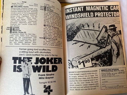 Lot of 6 TV GUIDES 1974 - 1981 John Lennon - Tom Selleck - Telly Savalas - Picture 9 of 16