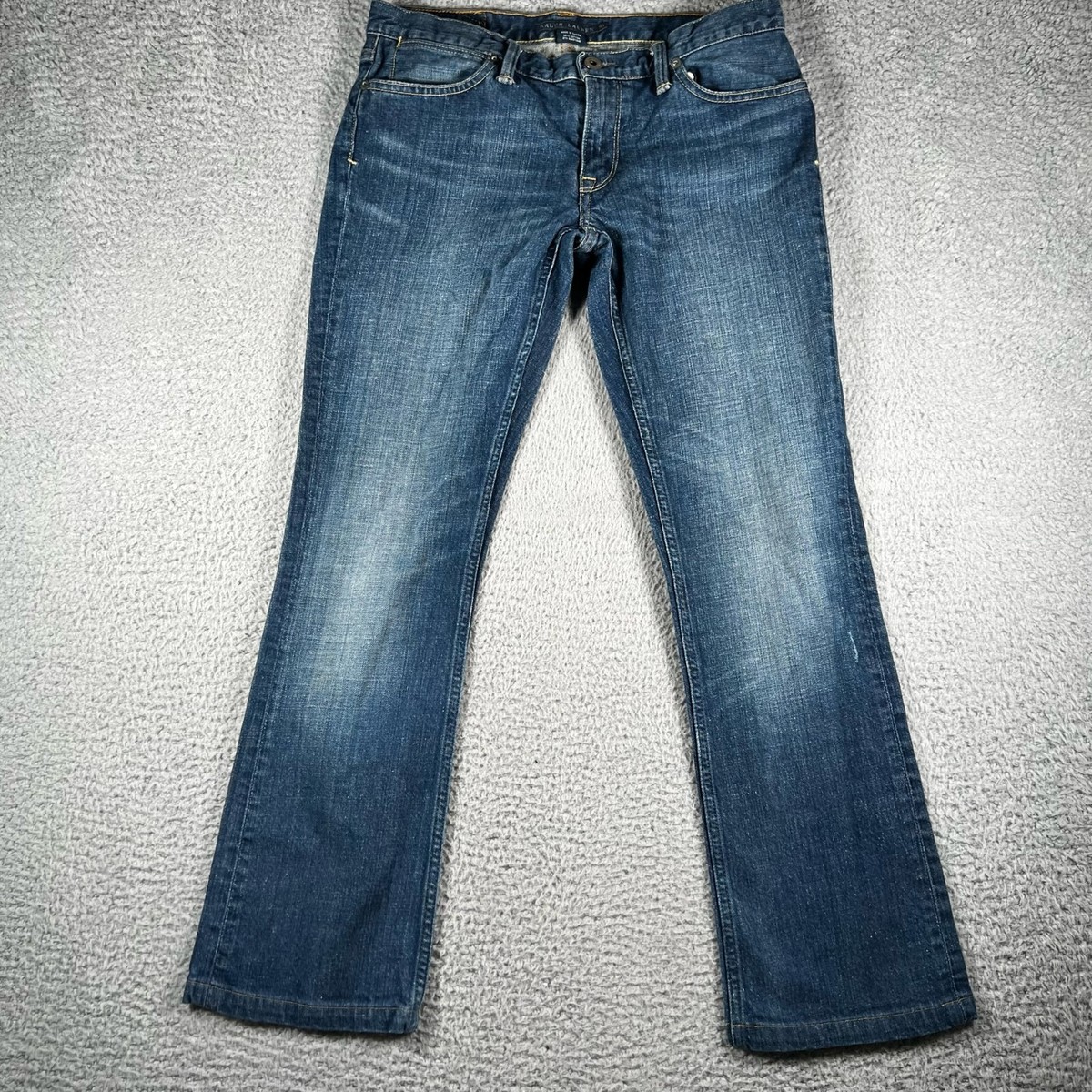 Ralph Lauren Jeans Womens 30x28 Madison 888 Selvedge Low Waist 