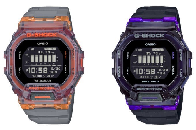 Casio G-SHOCK Black/Purple Men's Watch - GBD200SM-1A6 GBD 200 | eBay