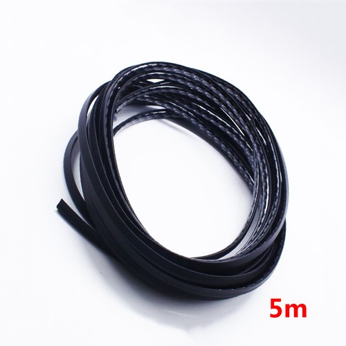5M U-Shape Carbon Fiber Car Door Edge Seal Strip Cover Moldings Trim Accessories - Picture 14 of 16