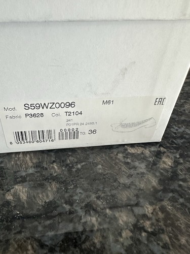 Mm6 Ballet Flats Maison Martin Margiela NWB, Cards Size 36 Us 6 - Picture 8 of 10