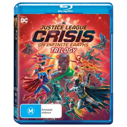 Justice League Crisis On Infinite Earths - Trilogy Blu-Ray : NEW - 第 1/1 張圖片