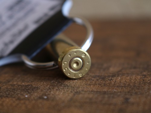Bottle Opener Keychain Mens Gift Shell Casing LuckyShot 7.62-308 Made in US - Picture 3 of 6