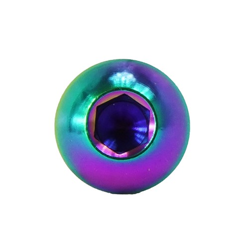 Titan M6 Linsenkopf Schraube Ti ISO 7380 Innensechskant Fahrrad Dämpfer Tuning - Bild 12 von 12