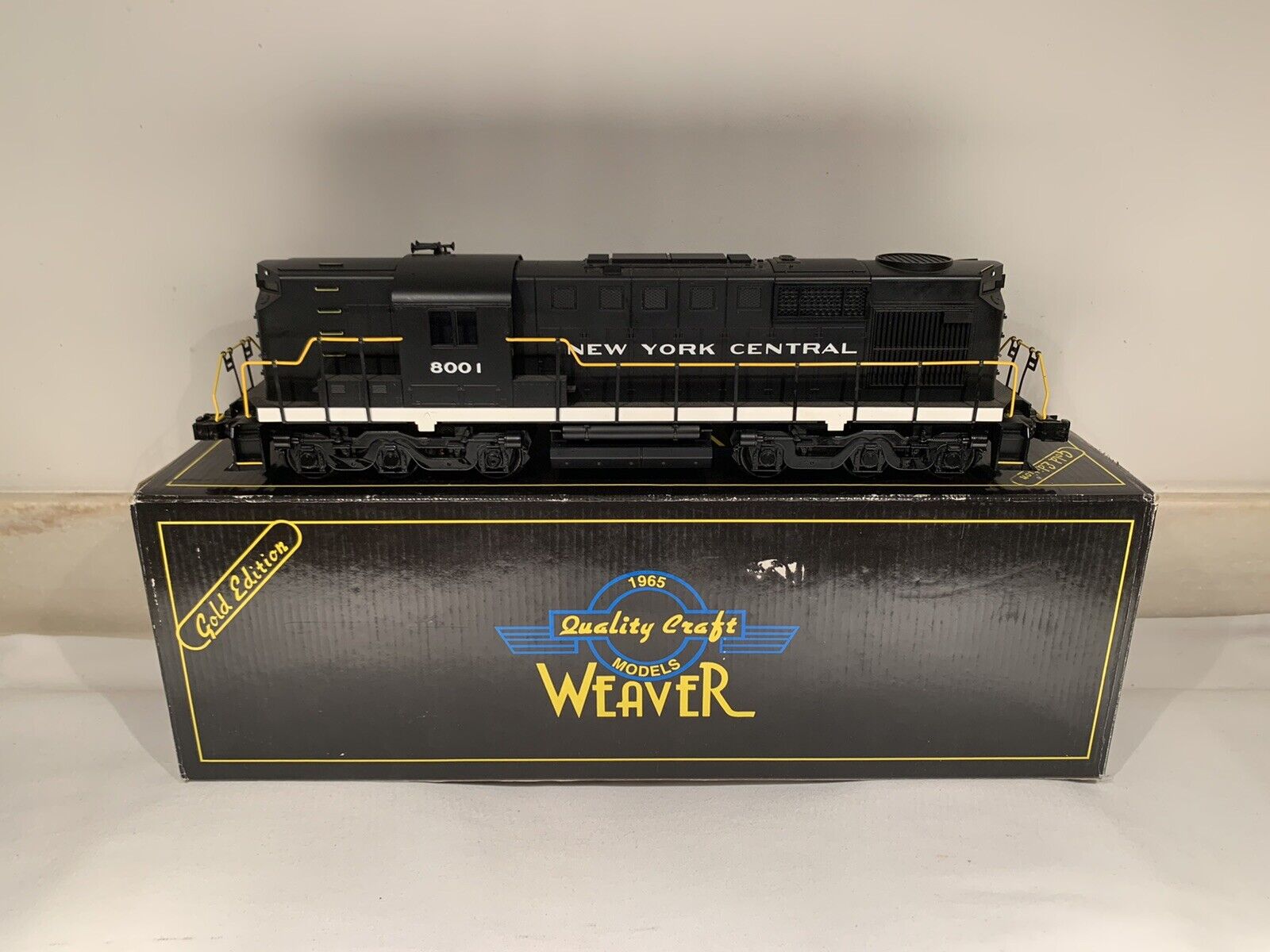 WEAVER W/ LIONEL TMCC NEW YORK CENTRAL RSD-12  DIESEL ENGINE LOCOMOTIVE! O SCALE