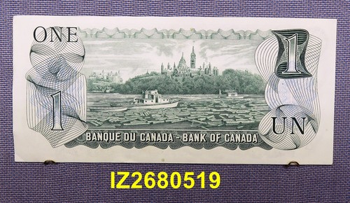 1973 Bank of Canada $1 One Dollar UNC Banknote - Picture 11 of 23