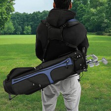 Lightweight Golf Stand Bag with 3 Dividers, 5 Pockets, Durable Design
