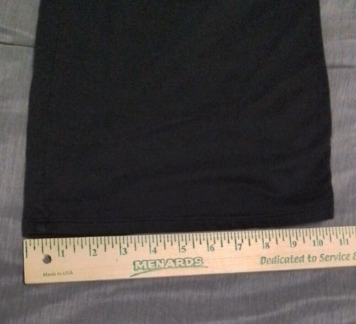 Ralph Lauren Pants Womens XL Black White Stripe Pull On Like Capri Or Sweatpants - Picture 6 of 11