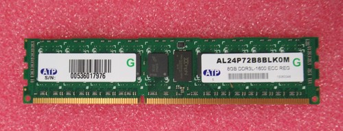 ATP 8GB DDR3 PC3-12800R 1600Mhz 240-Pin DIMM Server Memory RAM AL24P72B8BLK0M - Picture 4 of 5