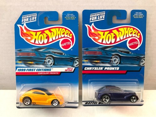 Hot Wheels CHRYSLER PRONTO (PT Cruiser Concept) Lot of 4 Different! 1999 to 2002 - Picture 2 of 8