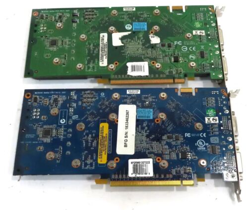 Lot 2 BFGT Tech Nvidia GeForce 9600 GT 512 MB DDR3 Graphics Card - Picture 2 of 3