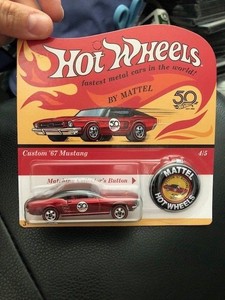 hot wheels 50th anniversary 67 mustang