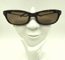Vintage Sergio Tacchini ST1524 Tortoise Oval Sunglasses Italy FRAMES ONLY