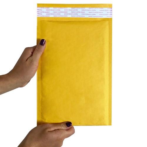 UOFFICE 1000 Kraft Bubble Mailers 7.25x12" - #1 Self-Seal Padded Envelopes - Picture 6 of 11