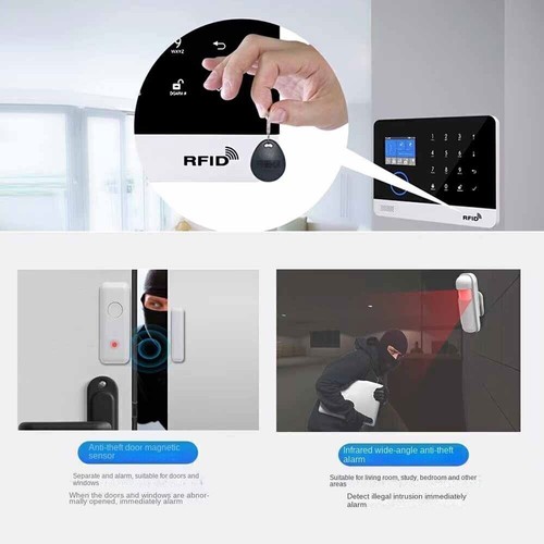 Alarm System for Home Burglar Security Alarm Wireless Tuya App Control .AU. - Picture 10 of 13