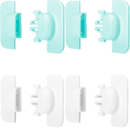 Cerradura de puerta para refrigerador refrigerador refrigerador congelador hogar niños EE. UU. 4 piezas - Imagen 13 de 26