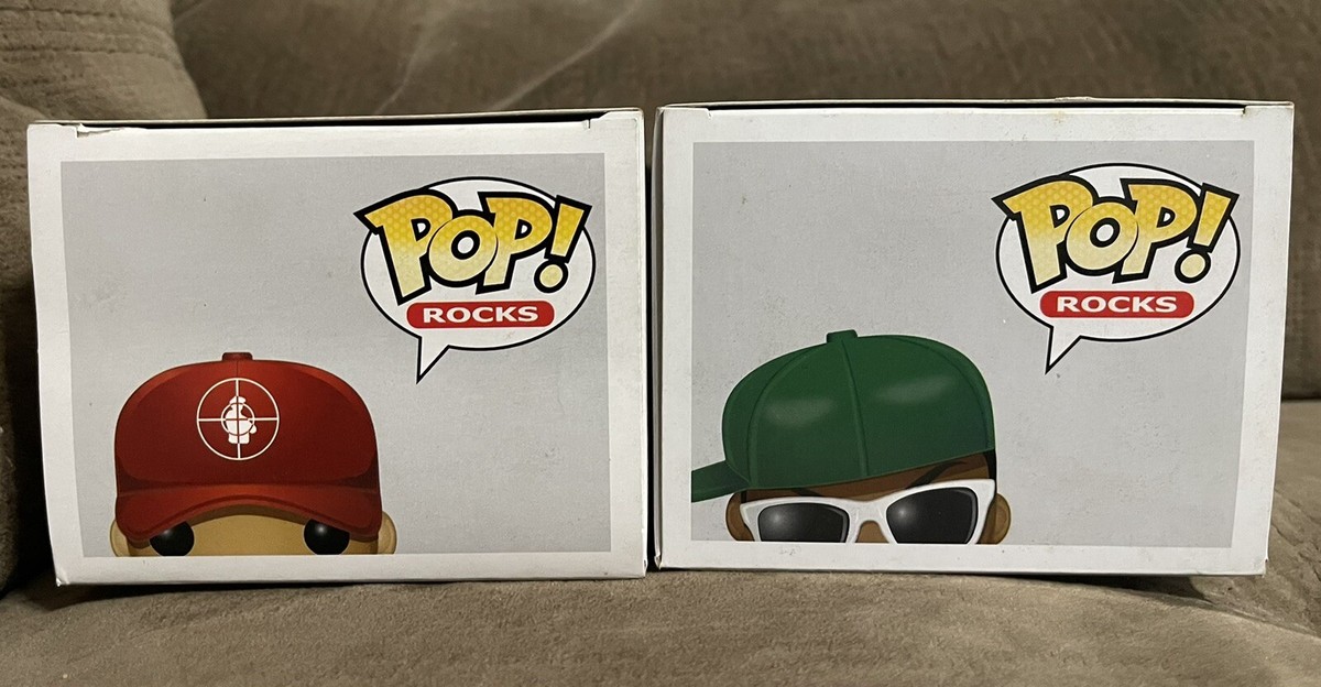 Funko Pop Public Enemy Set Chuck D #15 and Flava Flav #16