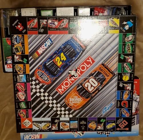 NASCAR Monopoly Sam Bass 2002 Edition Hasbro Complete Factory Sealed Inner PCS - Picture 2 of 16
