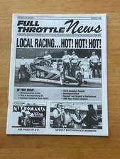 Full Throttle News Racing Magazine March 1995 Edition
