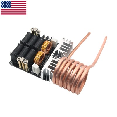 1000W ZVS 20A Low Voltage Induction Board Module Flyback Driver Heater USA Ship