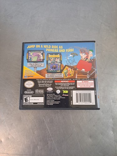Disney Phineas and Ferb Nintendo Ds (Ds) - Complete Tested - Picture 2 of 4