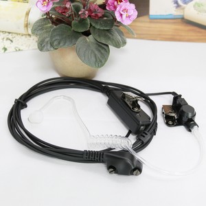 2-wire-Surveillance-Earpiece-mic-For-Vertex-Standard-VX168-VX261-Portable-Radio