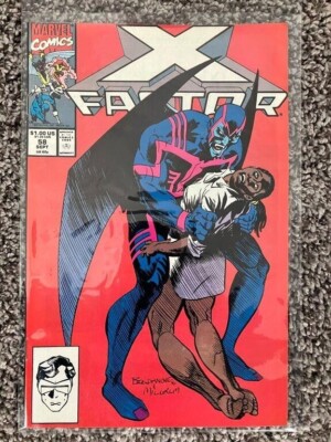 X-FACTOR #58 CVR A Andy Kubert 1990 Marvel Comics